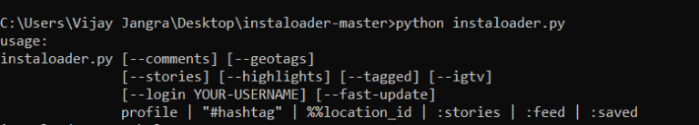 Instaloader : How To Download Photos and Videos From Instagram on PC